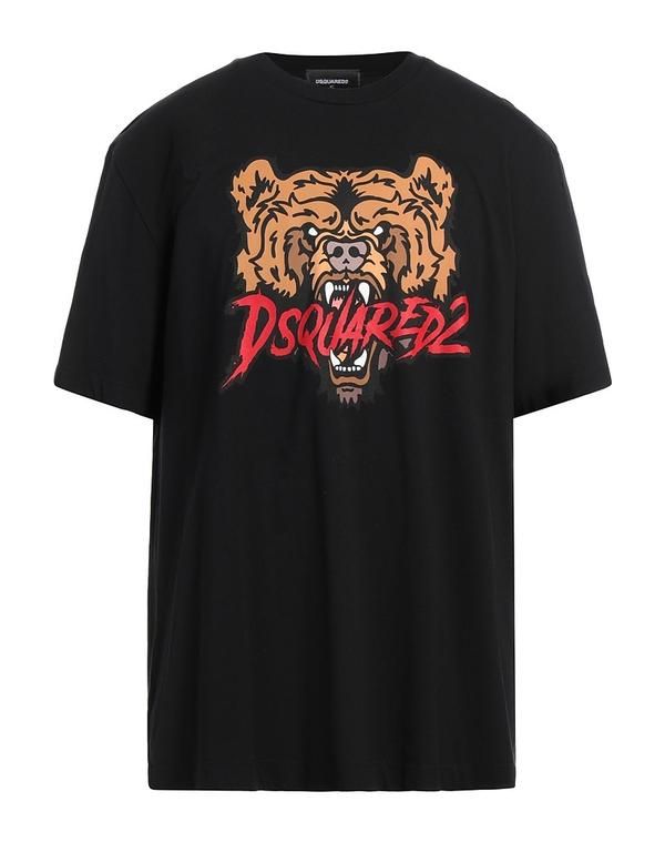 ディースクエアード メンズ トップス Tシャツ DSQUARED2 Ｔシャツ Black ブラック