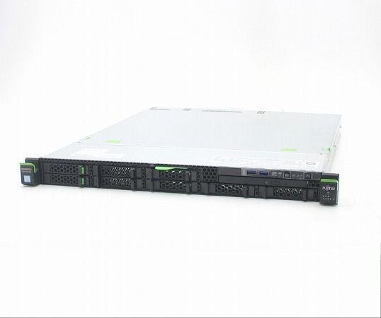 富士通 PRIMERGY RX1330 M4 Xeon E-2134 3.5GHz 8GB 500GBx2台(SATA2.5