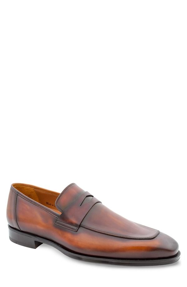 メズラン メンズ シューズ ローファー Mezlan Avenue Penny Loafer Cognacrust