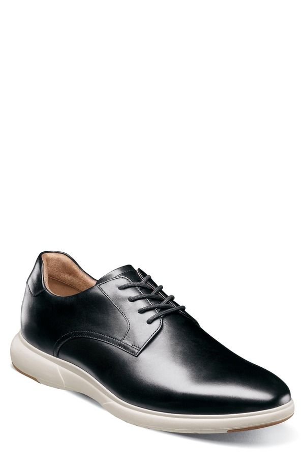 フローシャイム メンズ シューズ ダービー Florsheim Dash Derby Black White ホワイト