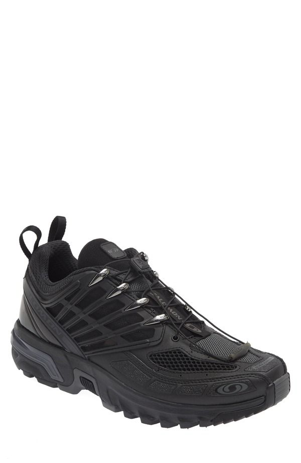 サロモン メンズ シューズ スニーカー Salomon Gender Inclusive ACS Pro Sneaker BlackBlackBlack ブラック
