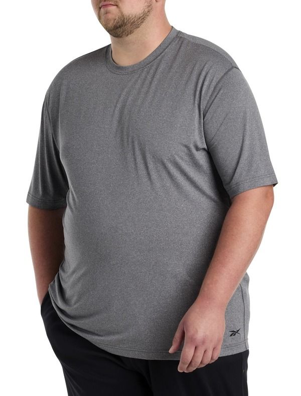 リーボック メンズ トップス Tシャツ トール Reebok Big Tall Base Layer Top Granite