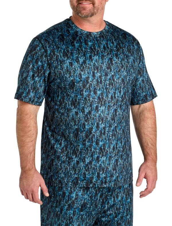 リーボック メンズ トップス Tシャツ プリントール Reebok Big Tall 365 Performance Printed TShirt Camo Print
