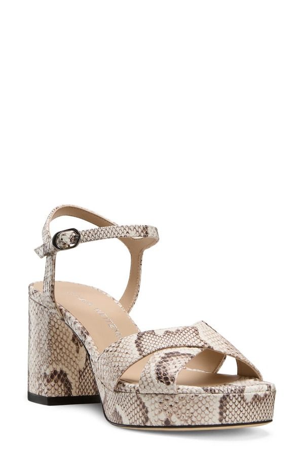 スチュアート ワイツマン レディース シューズ ヒール プラットフォーム Stuart Weitzman Dayna Platform 80 Cream クリーム