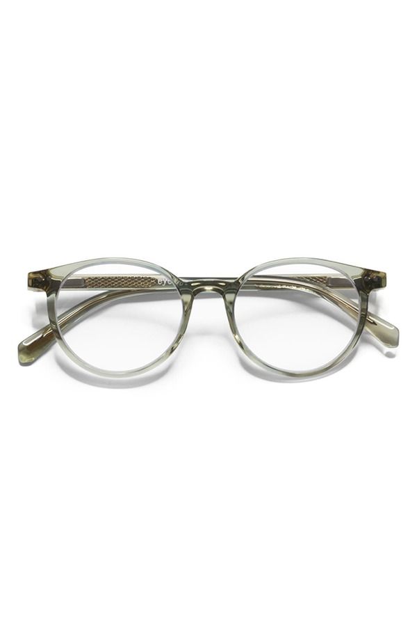 アイブブス レディース アクセサリー サングラス・アイウェア eyebobs Case Closed 50mm Round Readinglasses Olive Crystal オリーブ