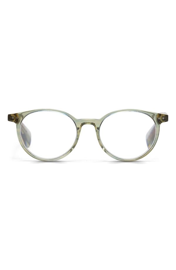 アイブブス レディース アクセサリー サングラス・アイウェア eyebobs Case Closed 50mm Round Readinglasses Olive Crystal オリーブ