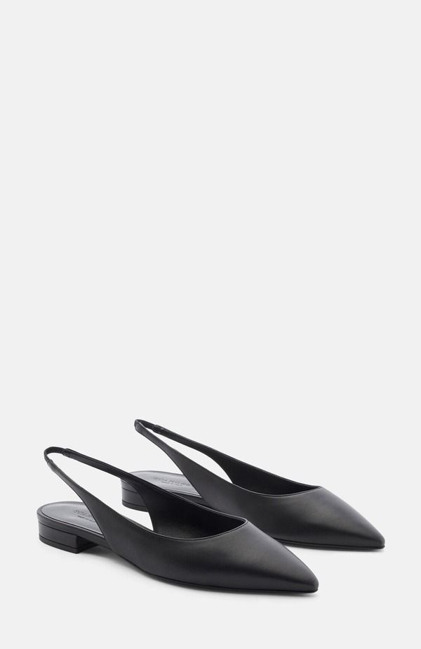 スカロッソ レディース シューズ パンプス SCAROSSO Viviana Ballerinas Black Calf ブラック