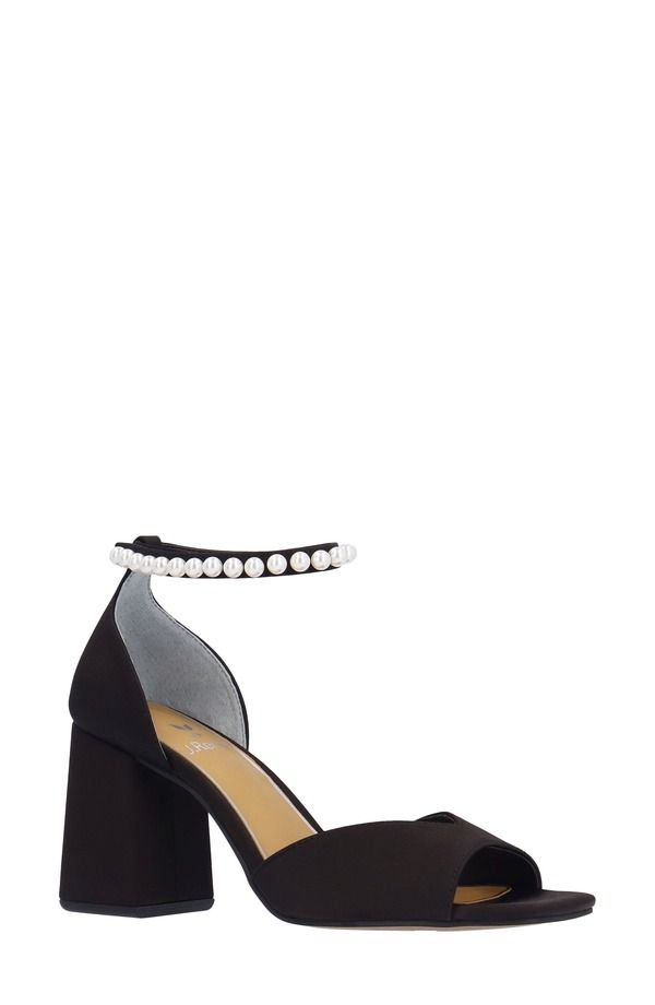 ジェイレニー レディース シューズ ヒール サンダル アンクル J Reneridankle Strap Sandal Black ブラック