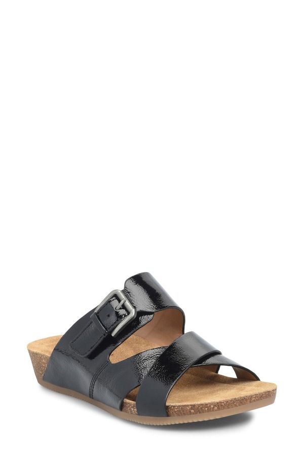 コンフォーティバ レディース シューズ サンダル Comfortiva Gervaise Slide Sandal Black ブラック