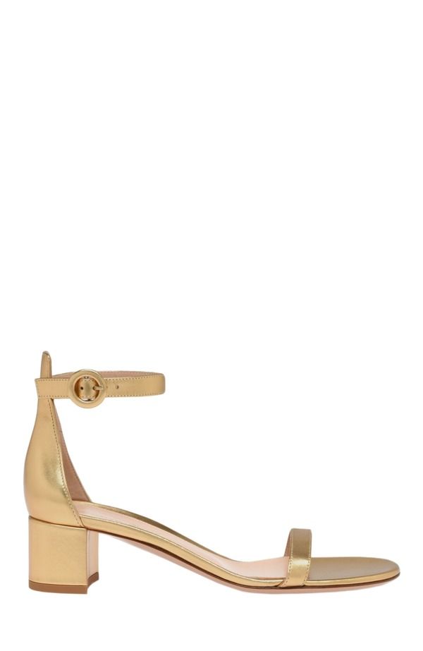 ジャンヴィト ロッシ レディース シューズ サンダル Gianvito Rossi Gaeta 45 Sandal Gold ゴールド