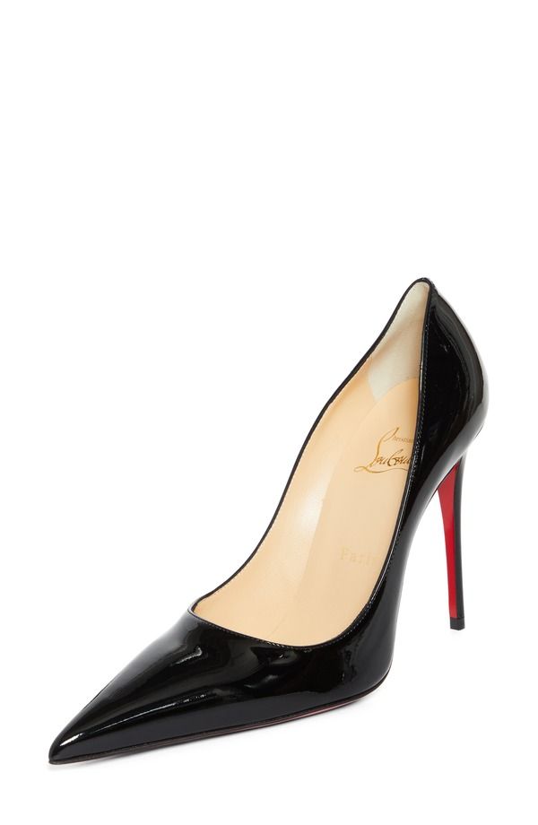クリスチャン・ルブタン レディース シューズ パンプス Christian Louboutin Kate Max Patent Pump Black ブラック 154,400円