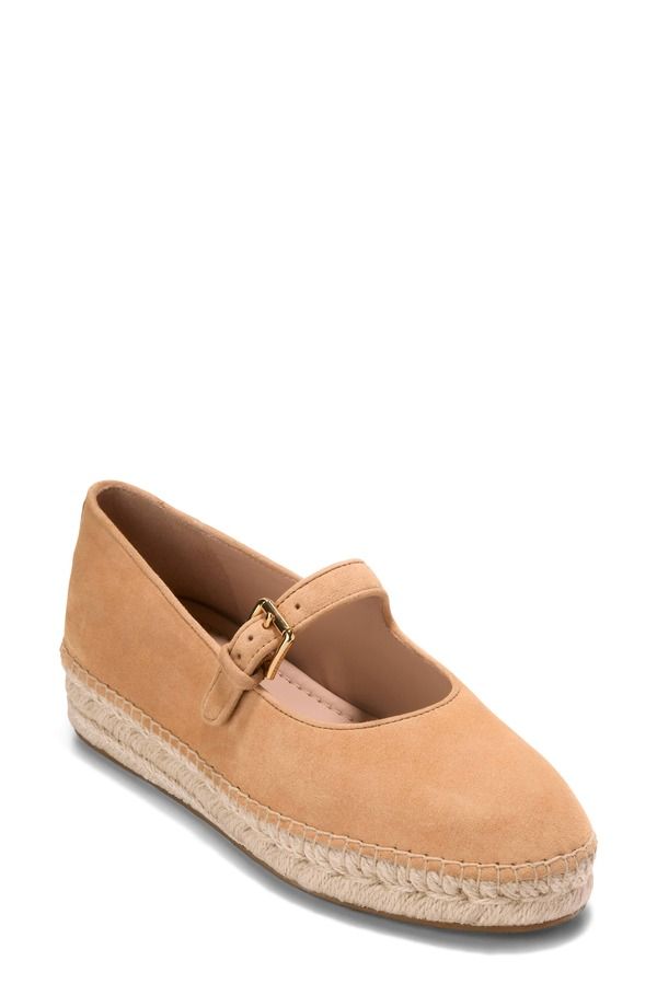 コールハーン レディース シューズ パンプス Cole Haan CloudFeel Asbury Mary Jane Flat Biscuit Suede