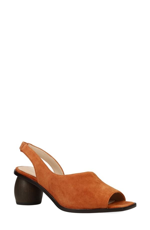 ペレモーダ レディース シューズ ヒール サンダル Pelle Moda Leevi Slingback Sandal Caramel Brown ブラウン