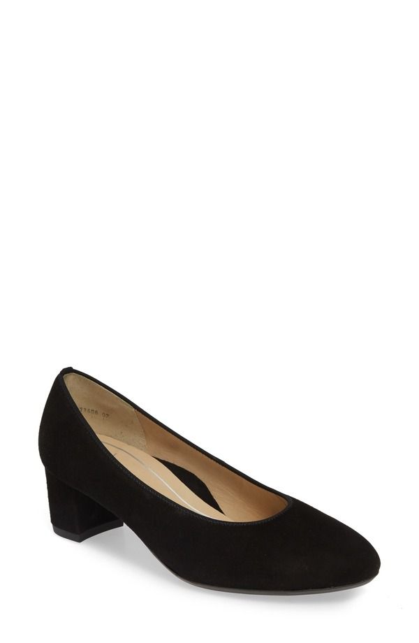 アラ レディース シューズ ヒール ara Kendall Pump Black Suede ブラック