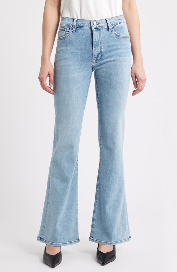 フレーム レディース ボトムス デニムパンツ ジーンズ FRAME The Icon Flare Jeans Ripple