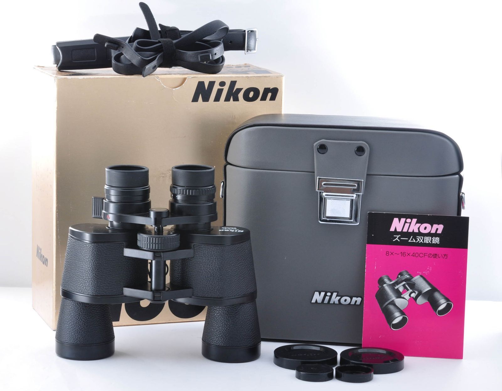 美品 ニコン Nikon 双眼鏡 Binoculars 8x-16x40 5.2° at 8x ZOOM