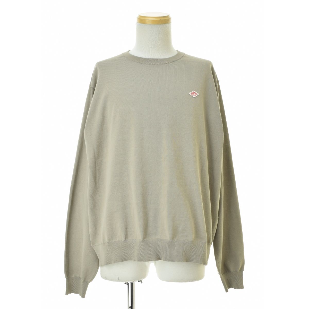 【DANTON】26SS DT-D0136 YSD JERSEY KNIT CREW NECK PULLOVER長袖ニットセーター