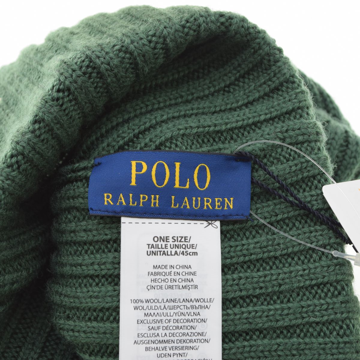 POLORALPHLAUREN】NY Beanie ビーニーニットキャップ-国内即納 正規品