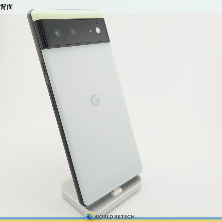 外観ランクS(新品同様)】 Google Pixel 6 128GB Sorta Seafoam（ソータ