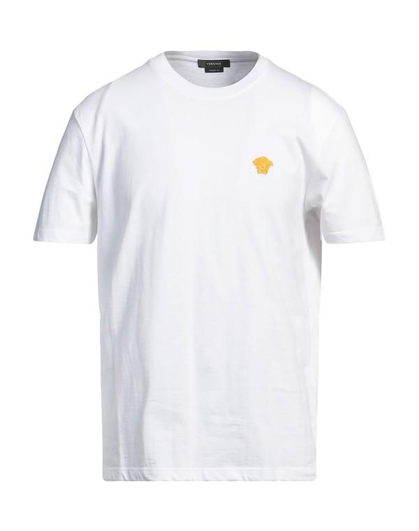 ヴェルサーチ メンズ トップス Tシャツ VERSACE T White ホワイト