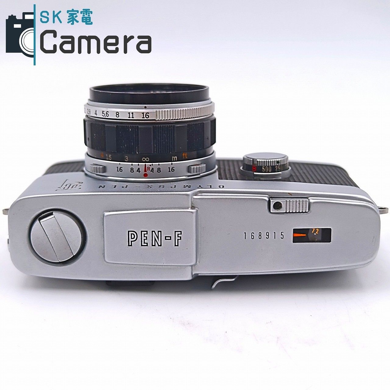 中古】 OLYMPUS PEN-F F.ZUIKO Auto-S 38mm F1.8 オリンパス ペン 