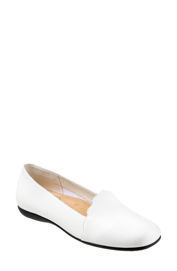 トロッターズ レディース シューズ パンプス Trottersage Flat White ホワイト