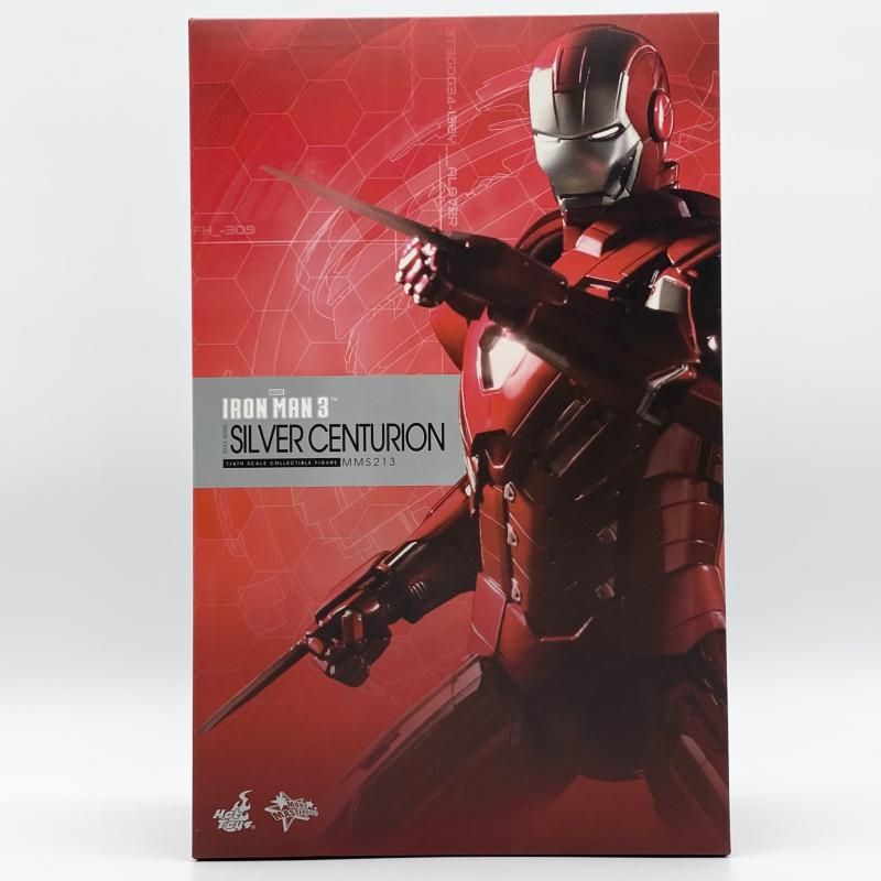 【中古】難有 ムービー･マスターピース 1/6 MM#213 アイアンマン･マーク33 シルバー･センチュリオン ホットトイズ[17][240017758661] 中古】難有 ムービー・マスターピース 1/6 MM#213 アイアンマン