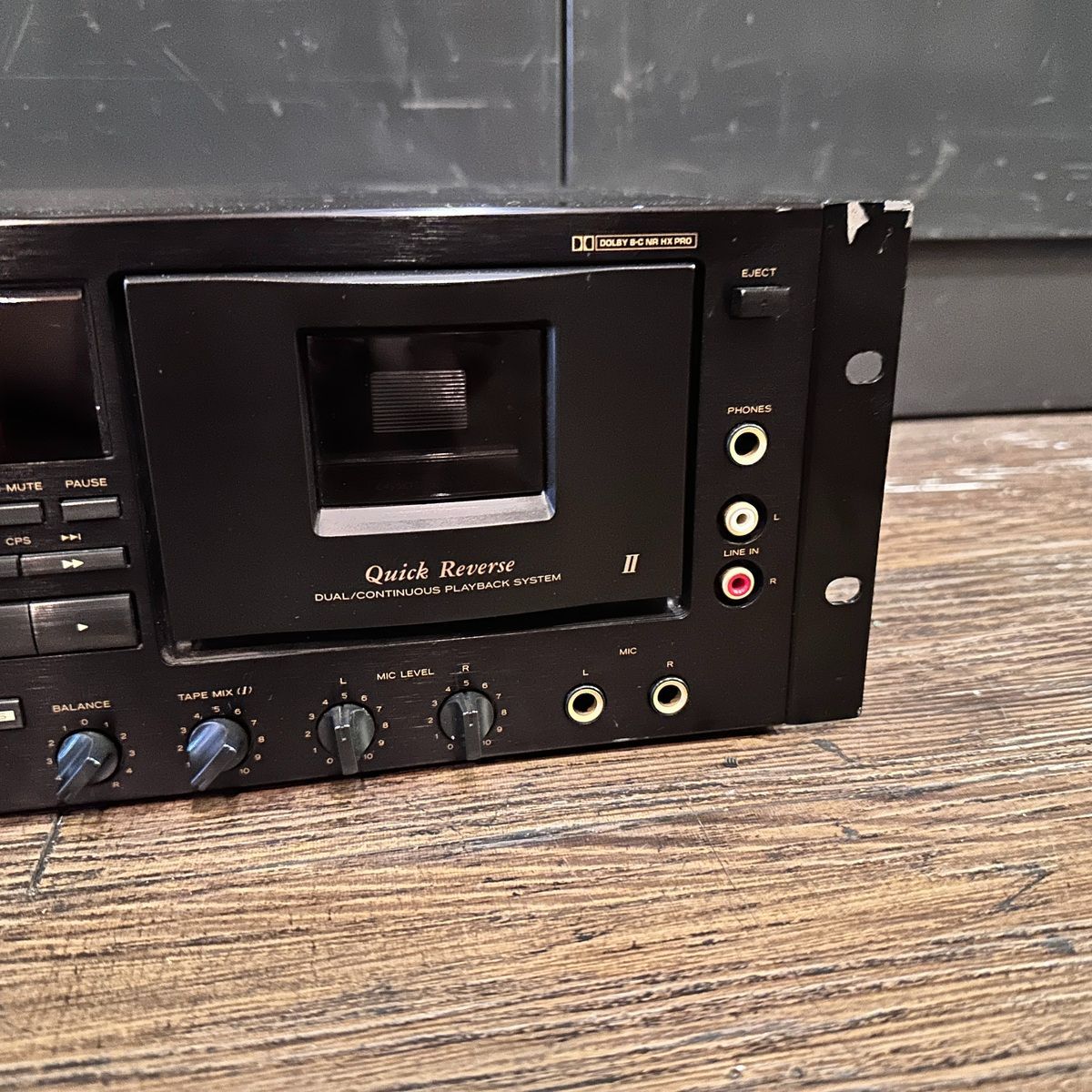 Toa FD-20 Stereo Double Cassette Deck ダブルカセットデッキ 業務用