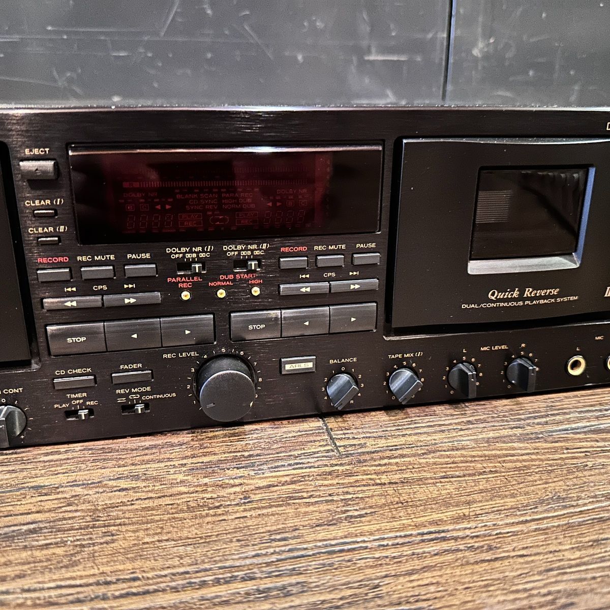 TOA FD-20 ダブルカセットデッキ 録音が出来ました。 TOA FD-20 ダブル
