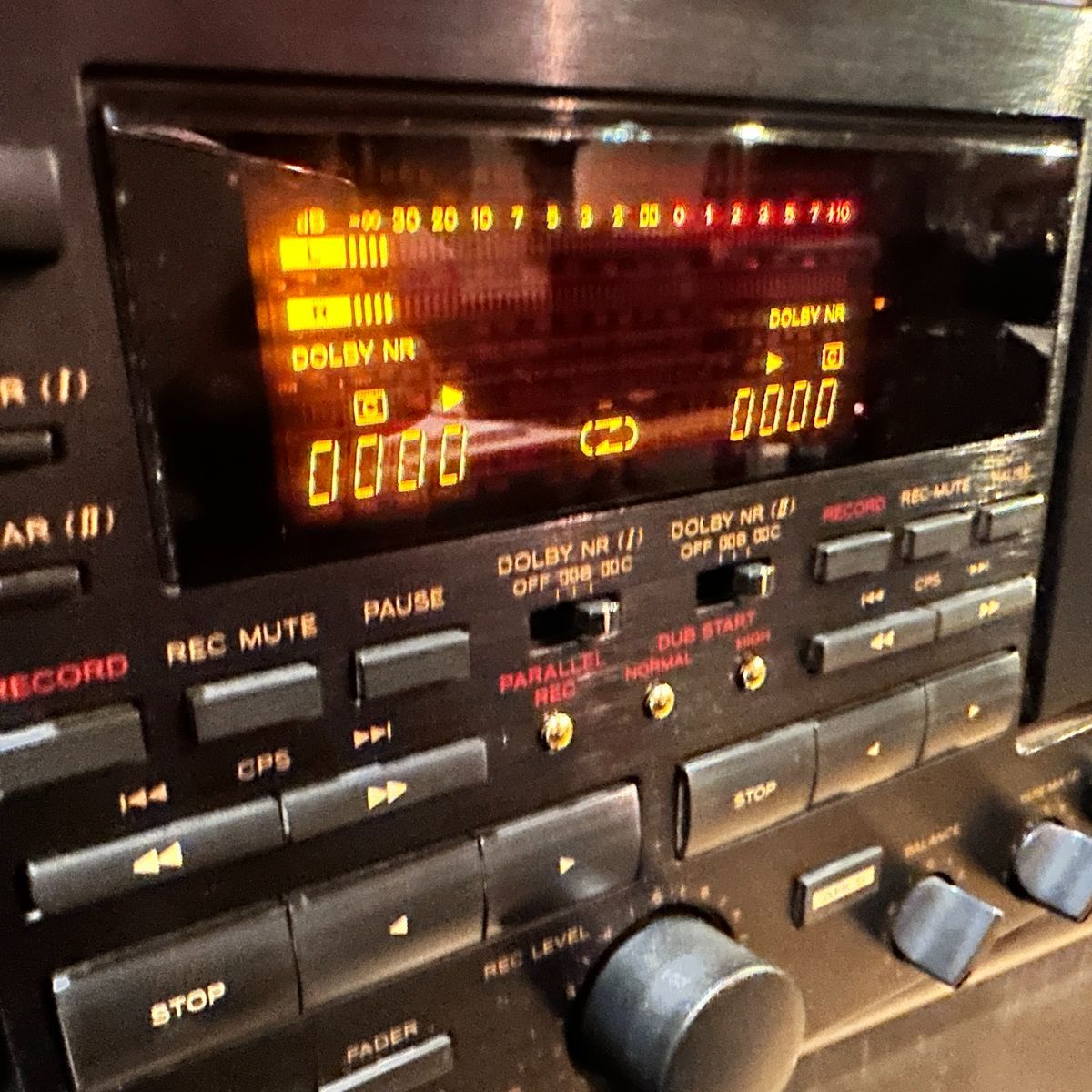 Toa FD-20 Stereo Double Cassette Deck ダブルカセットデッキ 業務用