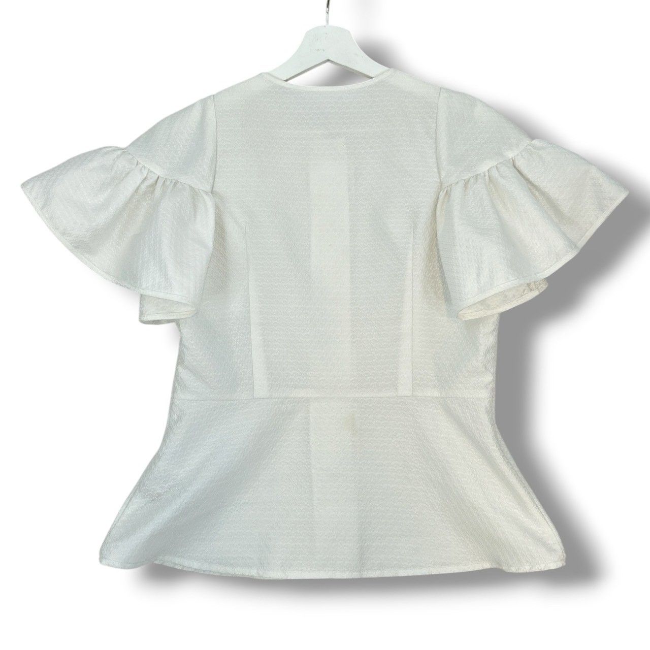 AMICA アミカ COUTURE FLEAR SLEEVES TOP シャツ ブラウス フリル ノー