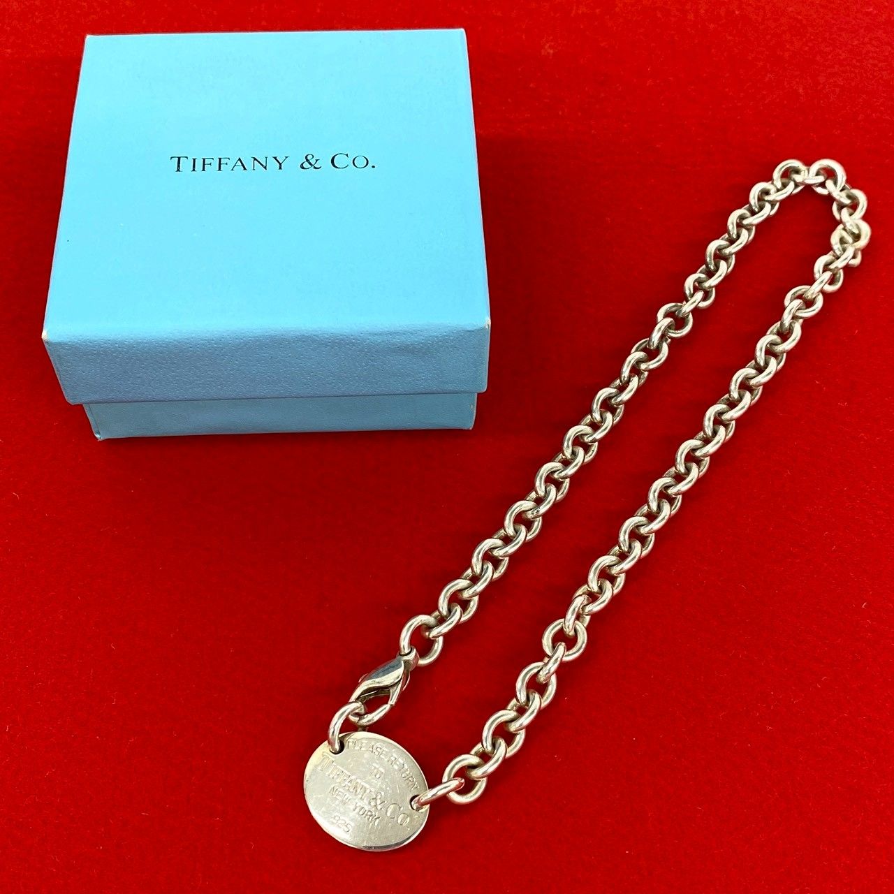 極 美品 TIFFANY&Co. ティファニー ヴィンテージ リターントゥ