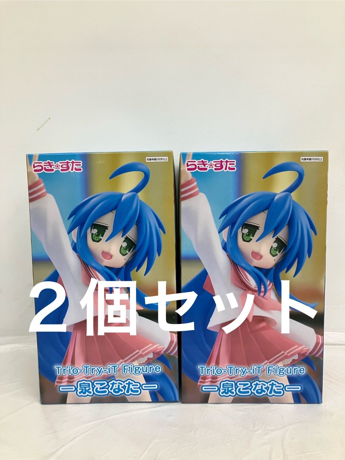 らき☆すた Trio-Try-iT Figure 泉こなた 12個セット 未開封 らきすた Trio-Try-it Figure 泉こなた フィギュア 2個セット