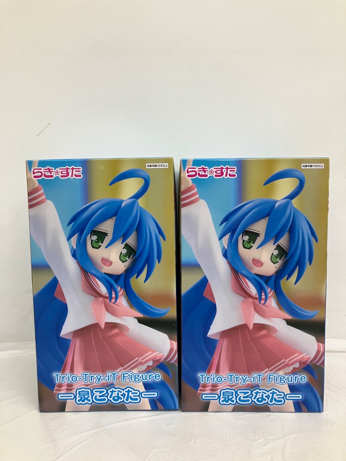 未開封 らきすた Trio-Try-it Figure 泉こなた フィギュア 2個セット