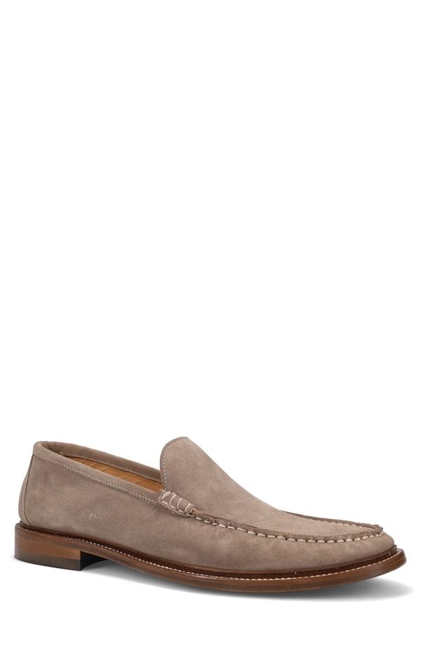 ロンホワイト メンズ シューズ スエード ローファー Ron White Henley Suede Loafer Sand サンド