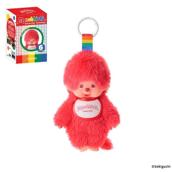 O モンチッチ Monchhichi Colorful Fantasy KC 【単品1個】263448 キー