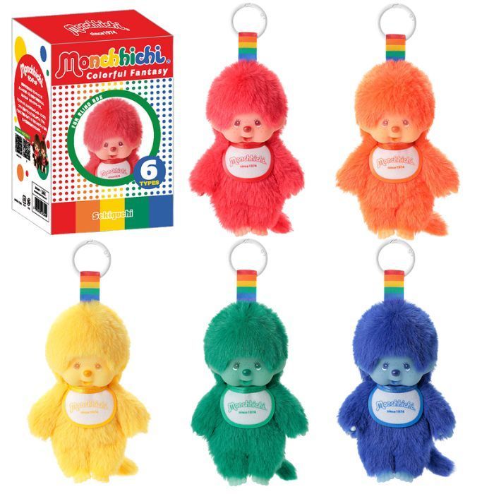 O モンチッチ Monchhichi Colorful Fantasy KC 【1BOX/6個入】263448