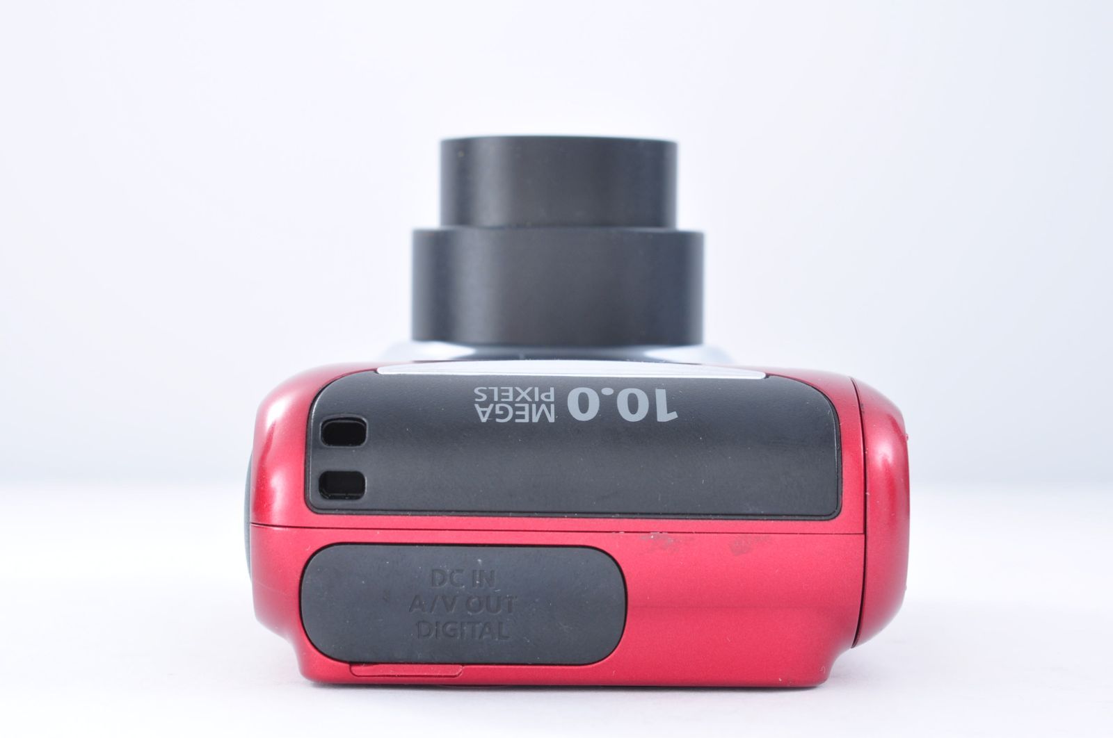 美品 Canon キヤノン PowerShot A495 レッド コンパクトデジタルカメラ