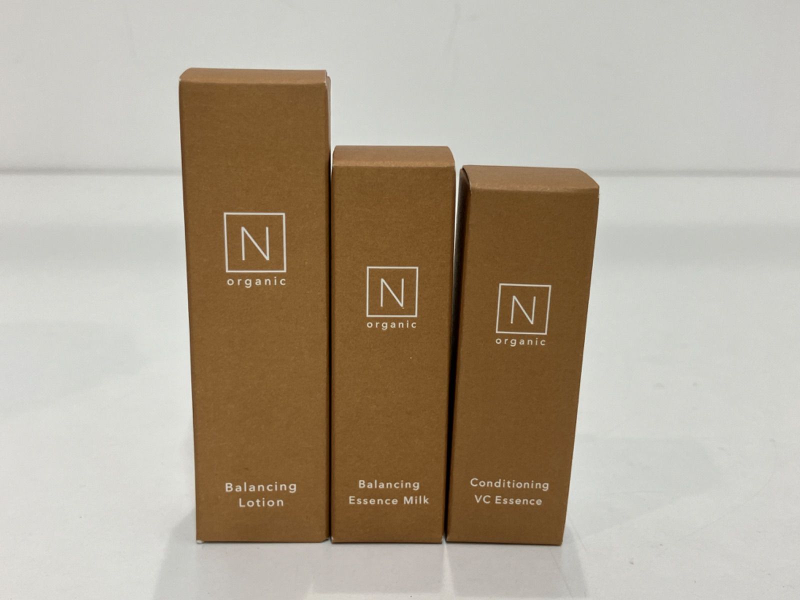 ☆N organic Basic スキンケアセット（ローション、ミルク、VC