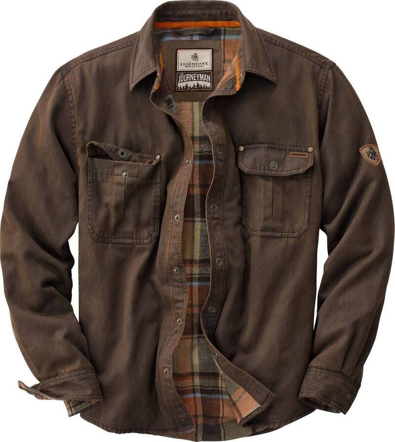 レジェンダリーホワイトテイルズ レディース アウター ジャケット・ブルゾン シャツ Mens Legendary Whitetails Journeyman Flannelined Shirt Jac