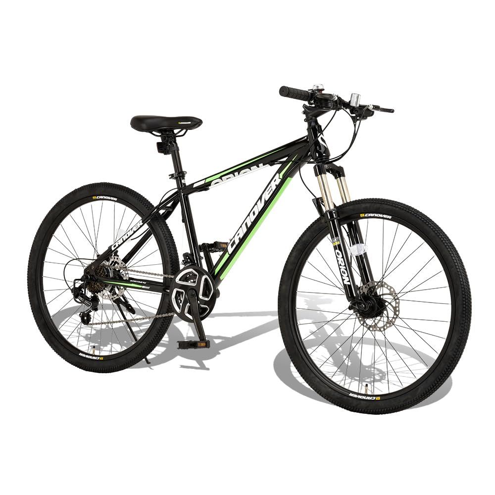 特価 カノーバー(CANOVER) マウンテンバイク 自転車 シマノ 21段変速 サスペンション ディスクブレーキ CAMT-042-DD ORION
