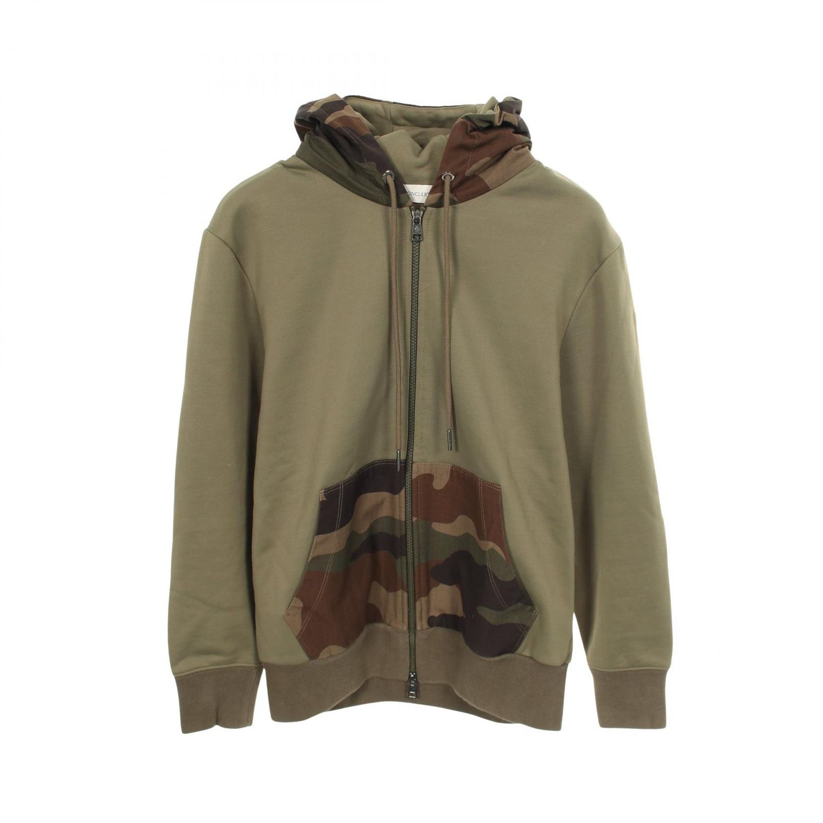 MONCLER モンクレール カモフラージュ 切替 パーカー MONCLER