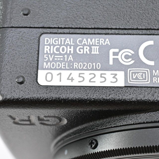 良品＞ RICOH GR III HDF 特別モデル｜シャッター数1,270枚｜外観美品
