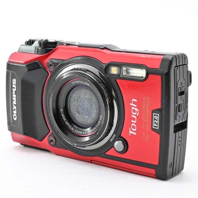 並品＞ OLYMPUS Tough TG-5 レッド｜防水タフコンパクトデジタルカメラ