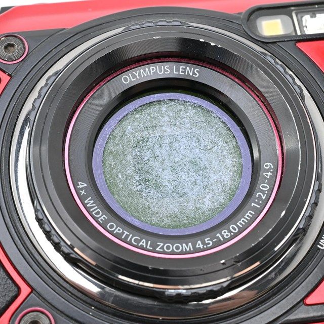並品＞ OLYMPUS Tough TG-5 レッド｜防水タフコンパクトデジタルカメラ