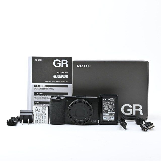 【美品】RICOH GR DIGITAL III シャッター数860回 美品＞ RICOH GR IIIx｜シャッター数わずか135枚｜新品同等