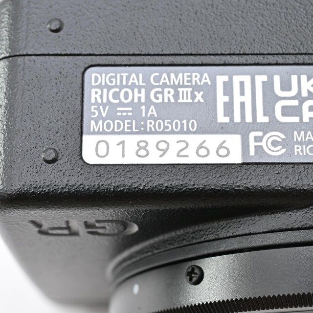 美品＞ RICOH GR IIIx｜シャッター数わずか135枚｜新品同等