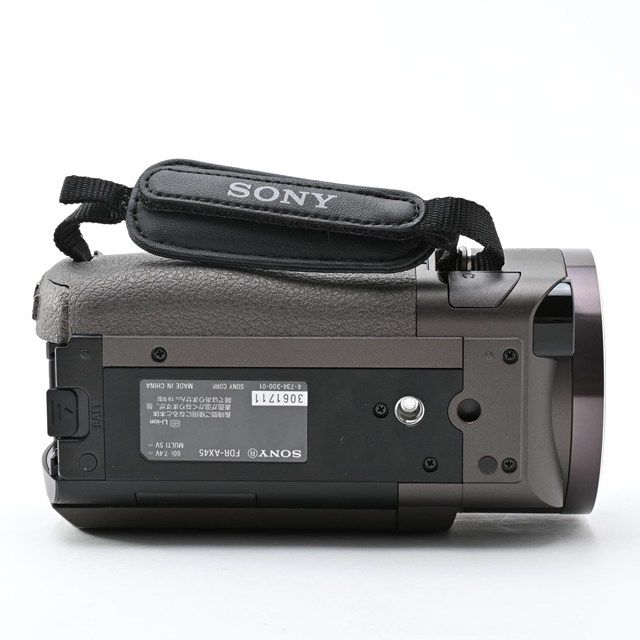 美品＞ SONY Handycam FDR-AX45 TI｜4Kビデオカメラ｜外観新品同等