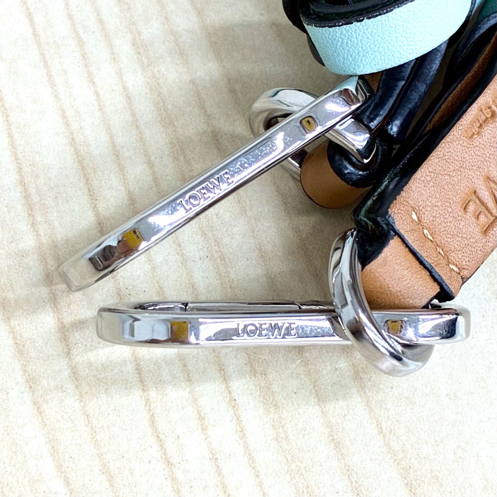 ロエベ LOEWE】ほぼ新品！シンブレイデッド編み込みショルダー