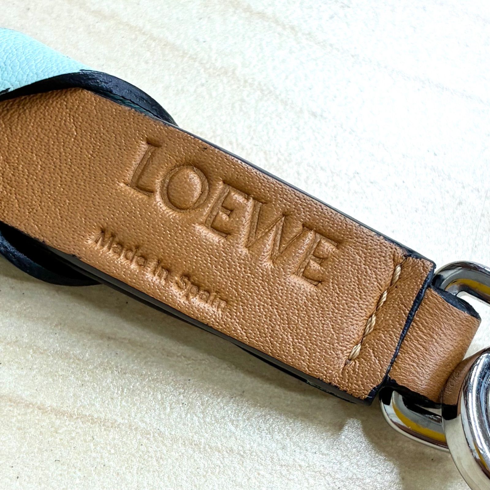 ロエベ LOEWE】ほぼ新品！シンブレイデッド編み込みショルダー